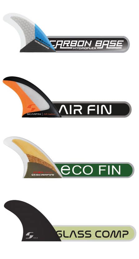 derives surf scarfini fins