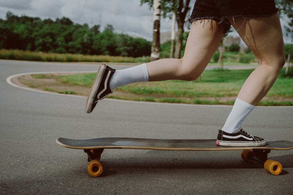 skate longboard