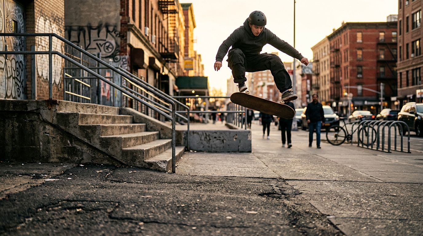 Skateboard : guide complet 2026 pour choisir, acheter, débuter et progresser
