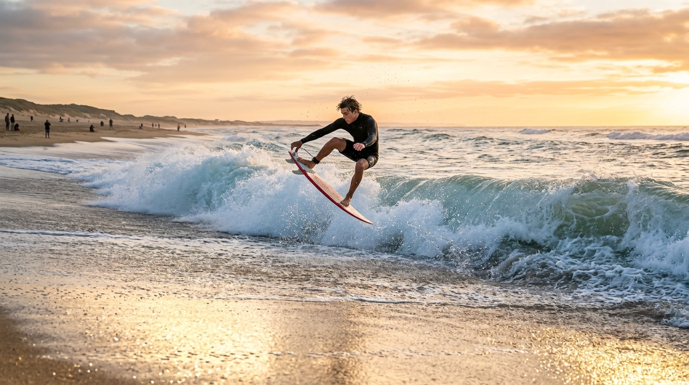 Skimboard : le guide complet pour débuter, choisir et progresser
