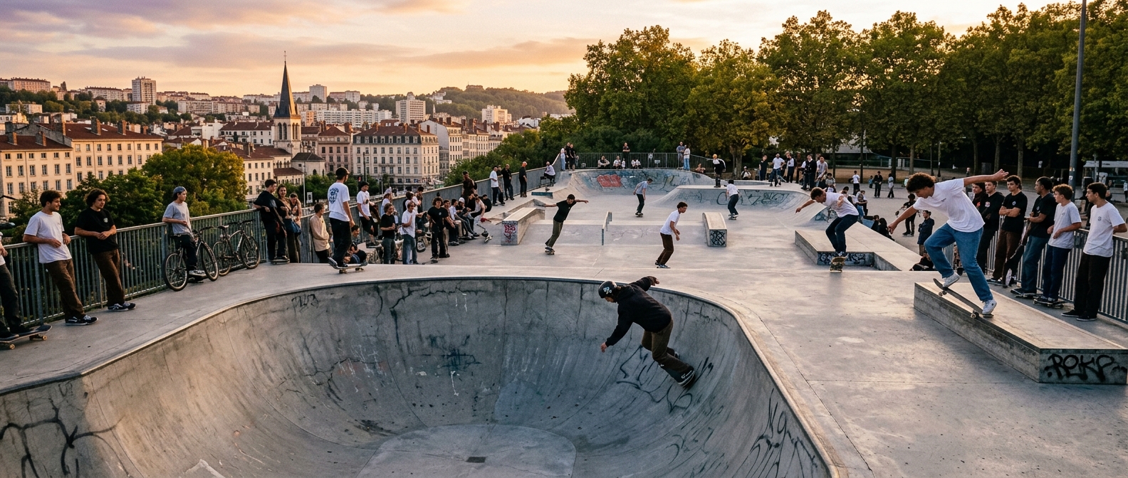 Skatepark en France : les meilleurs spots et infrastructures 2026